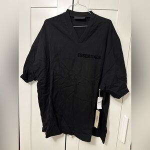 Essentials Black Short Sleeve Tee Classic Cotton